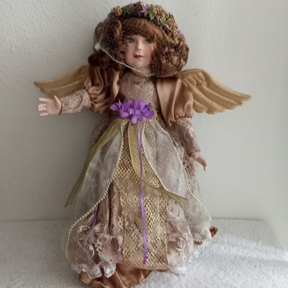 Angel of HOPE Porcelain Doll Patrica Rose Paradise Galleries w Box Christmas - Picture 4 of 13